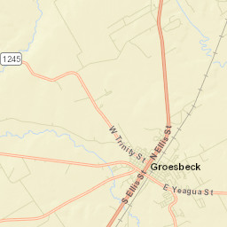 105 West Navasota Street, Groesbeck, TX Street Map