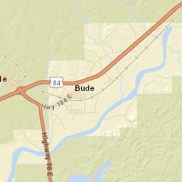 Bude Street Map