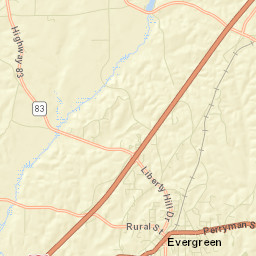 Owassa Alabama Street Map