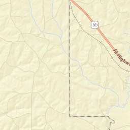Brooks Alabama Street Map