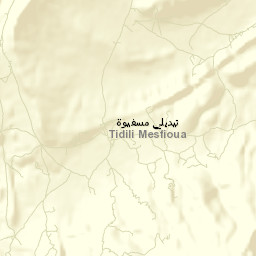 Tidili Mesfioua Street Map