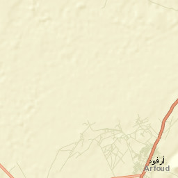 Arfoud Street Map