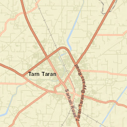 Tarn Taran Sahib Street Map