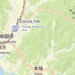 Kushima Shi Street Map