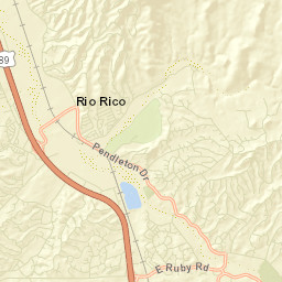 Calabasas Arizona Street Map