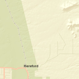 Hereford Arizona Street Map