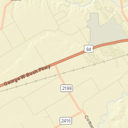 2661 Val Verde Road, McGregor, TX 76657 Street Map