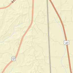 Yellow Pine Alabama Street Map