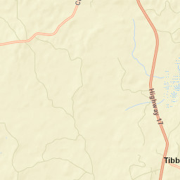 Tibbie Alabama Street Map