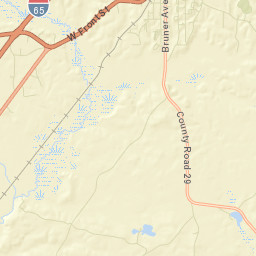 Old Sparta Alabama Street Map