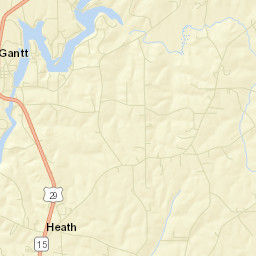 Straughn Alabama Street Map