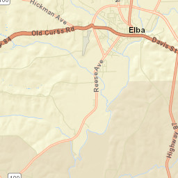 1676 County Road 409, Elba, AL Street Map