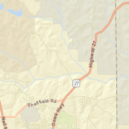 Gateway Estates Alabama Street Map