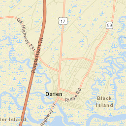 Darien Street Map