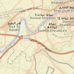 Damietta Street Map
