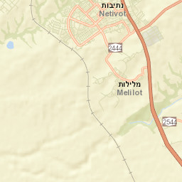 Netivot Street Map