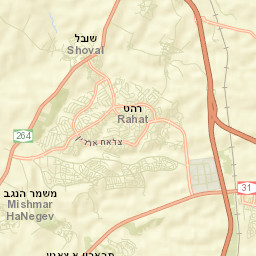 Rahat Street Map