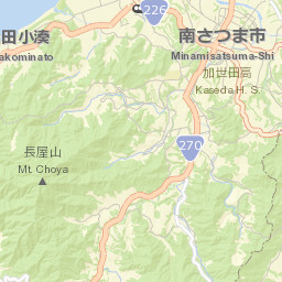 Minamisatsuma Shi Street Map