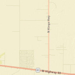 Calumet Arizona Street Map