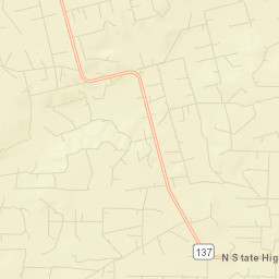 Reagan County Street Map