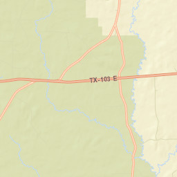 San Augustine County Street Map