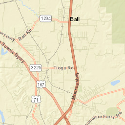 Ball Street Map