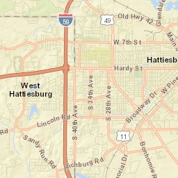 Arnold Line Street Map