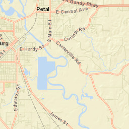 Petal Street Map