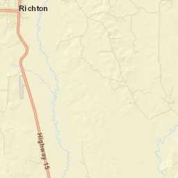 Richton Street Map
