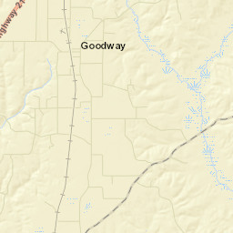 Goodway Alabama Street Map