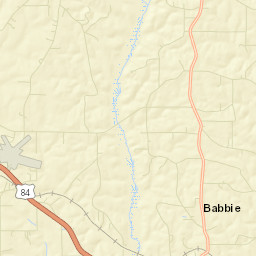 Sanford Alabama Street Map