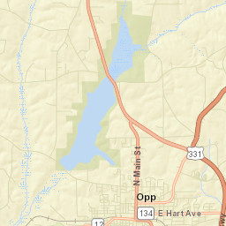 Opp Alabama Street Map