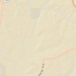 Basin Alabama Street Map