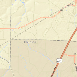 Headland Alabama Street Map