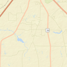 Early County Street Map