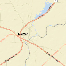 Newton Street Map
