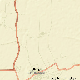 Reçani Street Map