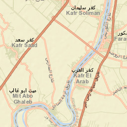 Fāraskūr Street Map