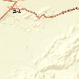 Zhob Street Map