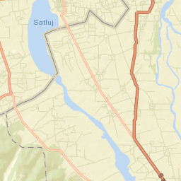Santokhgarh Street Map