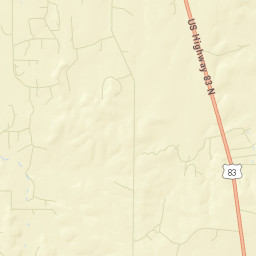 Concho County Street Map