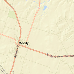 Moody Street Map