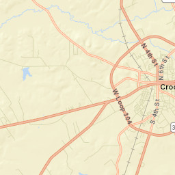 Crockett Street Map