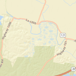 5076-5080 State Highway 121, Boyce, LA Street Map