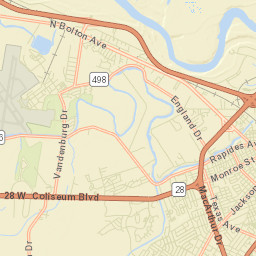 2900 North Bolton Avenue, Alexandria, LA Street Map