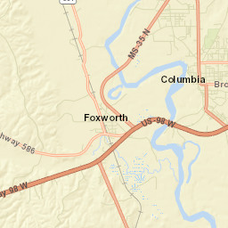 Columbia Street Map