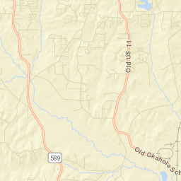 234-272 S Mill Creek Rd Purvis MS Street Map
