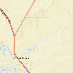 Deer Park Alabama Street Map