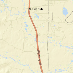 McIntosh Alabama Street Map