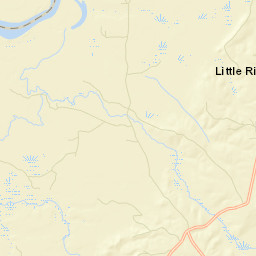 Blacksher Alabama Street Map